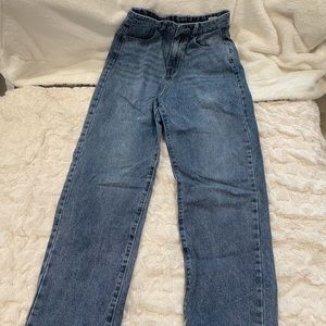 Dark Washed Mom Jeans